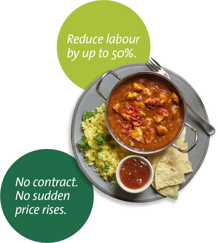 Reduce labour by up to 50%